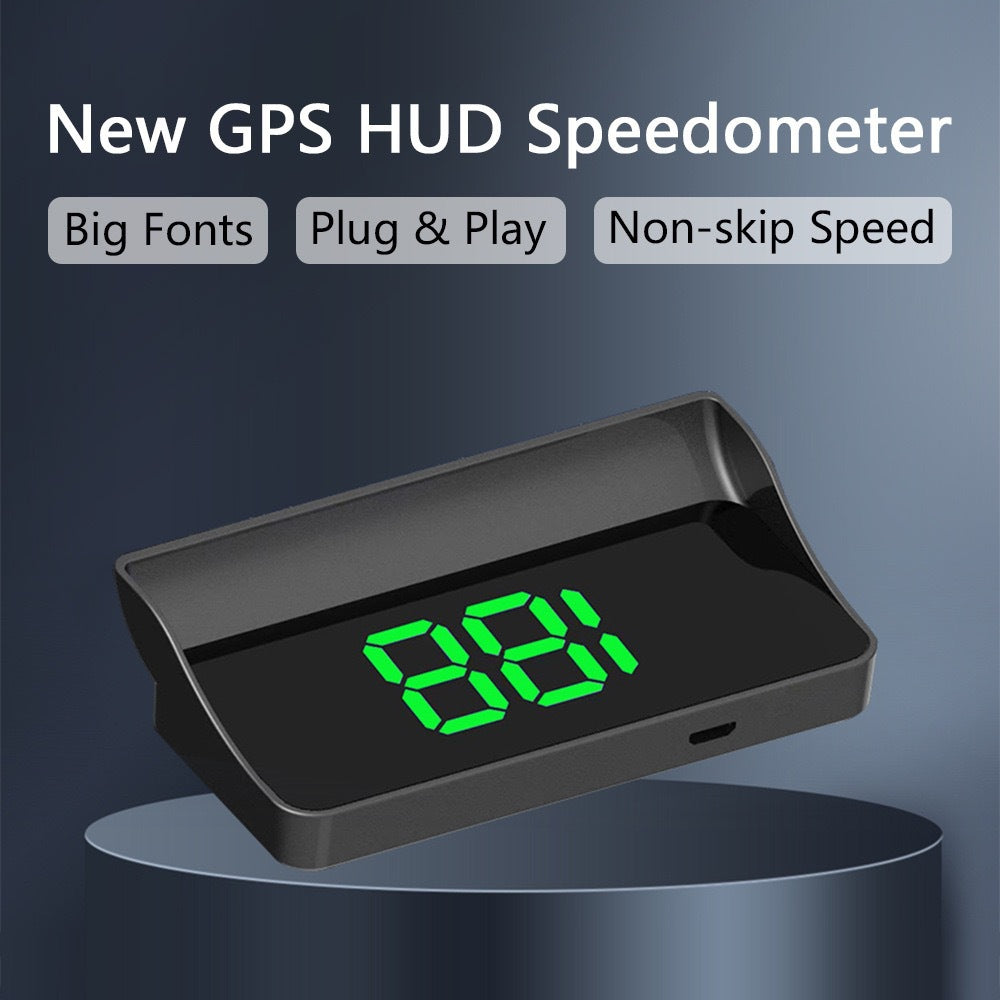 Head Up Display Car GPS Digital Speedometer