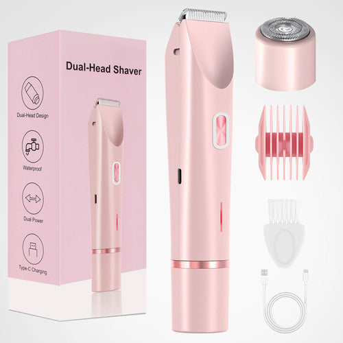 2-in-1 Painless Bikini Hair Trimmer