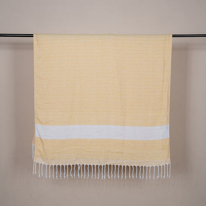 Lightweight Flat Weave XL Beach Towel for Pool, Travel & Summer Use