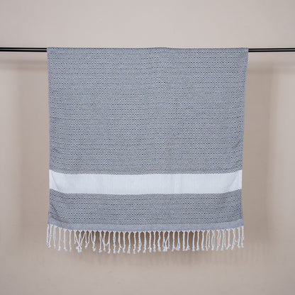 Lightweight Flat Weave XL Beach Towel for Pool, Travel & Summer Use