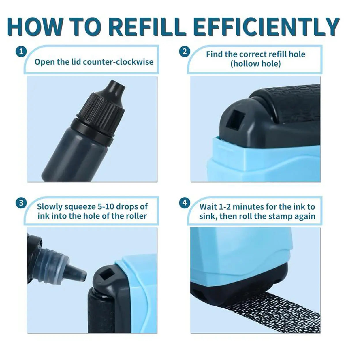 Identity Theft Protection Roller Stamp - Privacy & Security