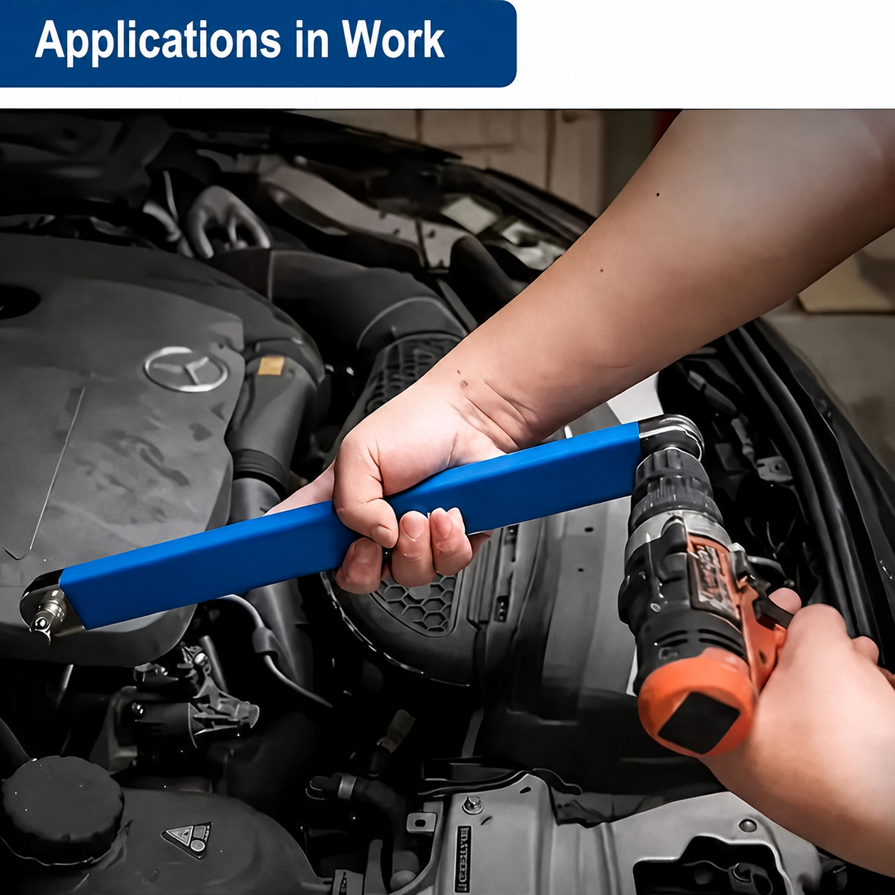 🔧 Offset Extension Wrench for Tight Spaces