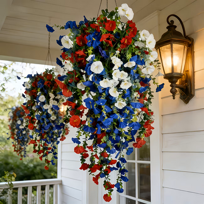 4th of July Decoration Tricolor Patriotic Artificial Flower