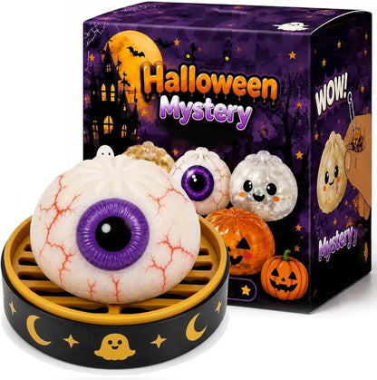 Cute Halloween Scary Ghost Maruko Squeeze Toy Set