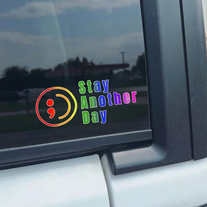 Share Pack SAD Mental Health Awareness Car Decal, 5 Pcs