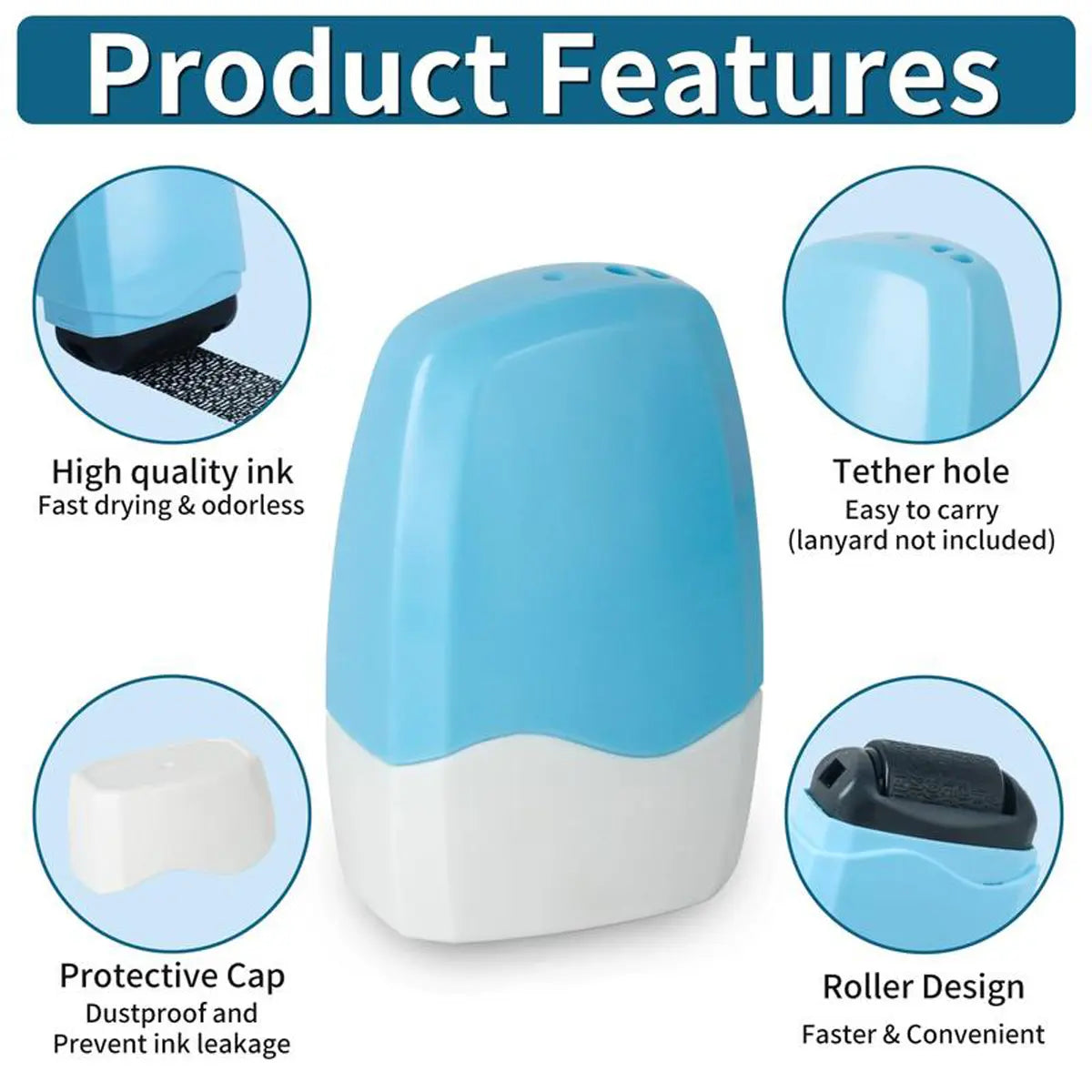 Identity Theft Protection Roller Stamp - Privacy & Security