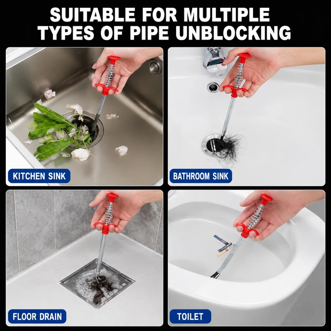 Professional Drain Clog Remover Tool – A Must-Have For Every Home