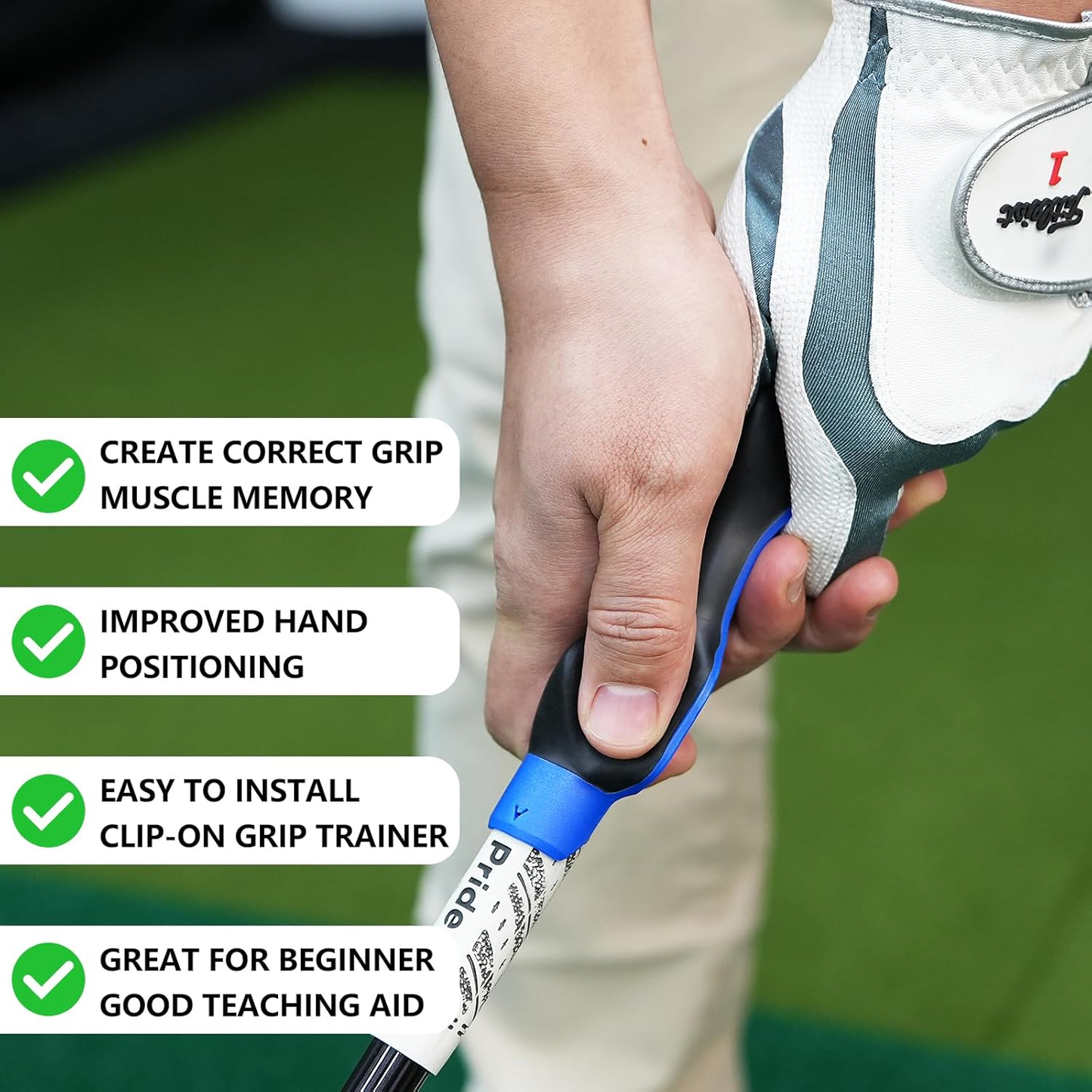 Golf Grip Trainer for Better Hand Position & Swing Consistency