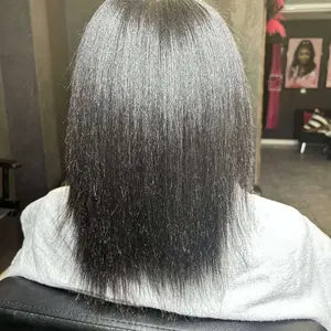 Customer hair result