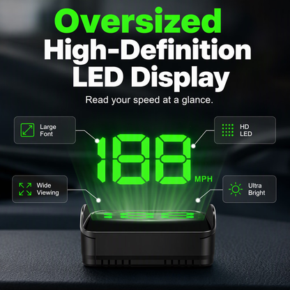 🚗Head-Up Display GPS Digital Speedometer