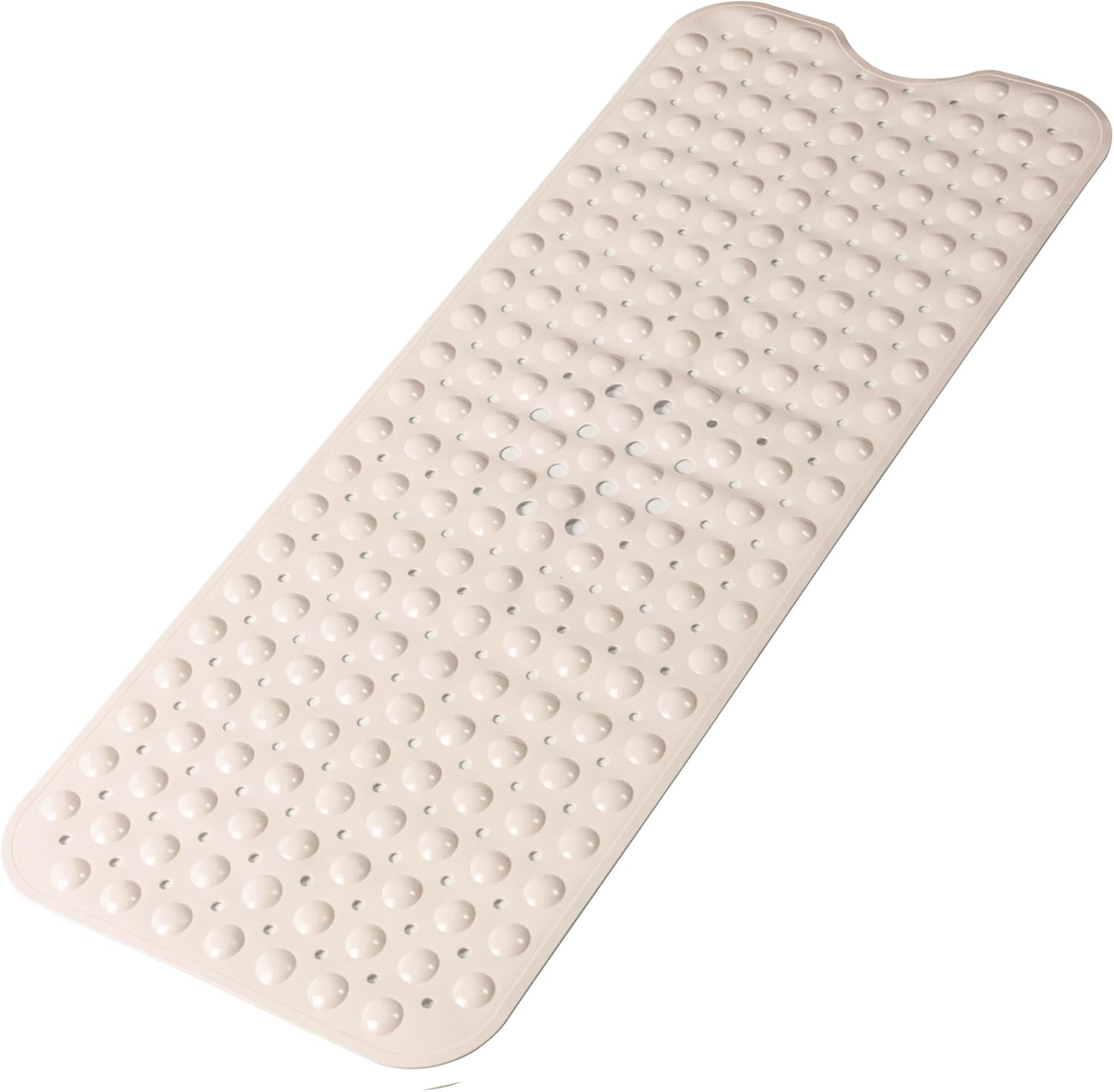 Anti-Slip Shower Mat with Suction Cups & Drain Holes