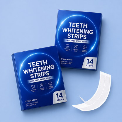 14 Count Premium Teeth Whitening Strips for Stain Removal