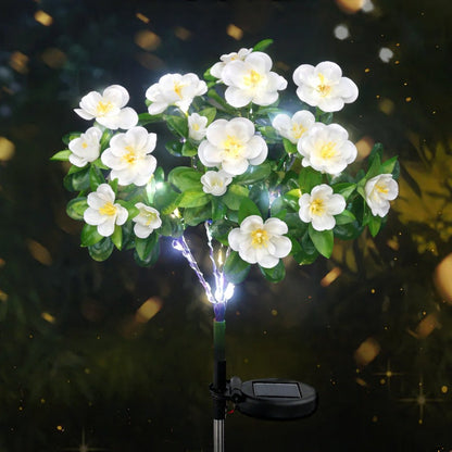 🌸✨ Memorial Garden Bloom Lights – Featuring Ultra-Realistic Artificial Petals, Solar-Powered & Weatherproof🏡🌪️