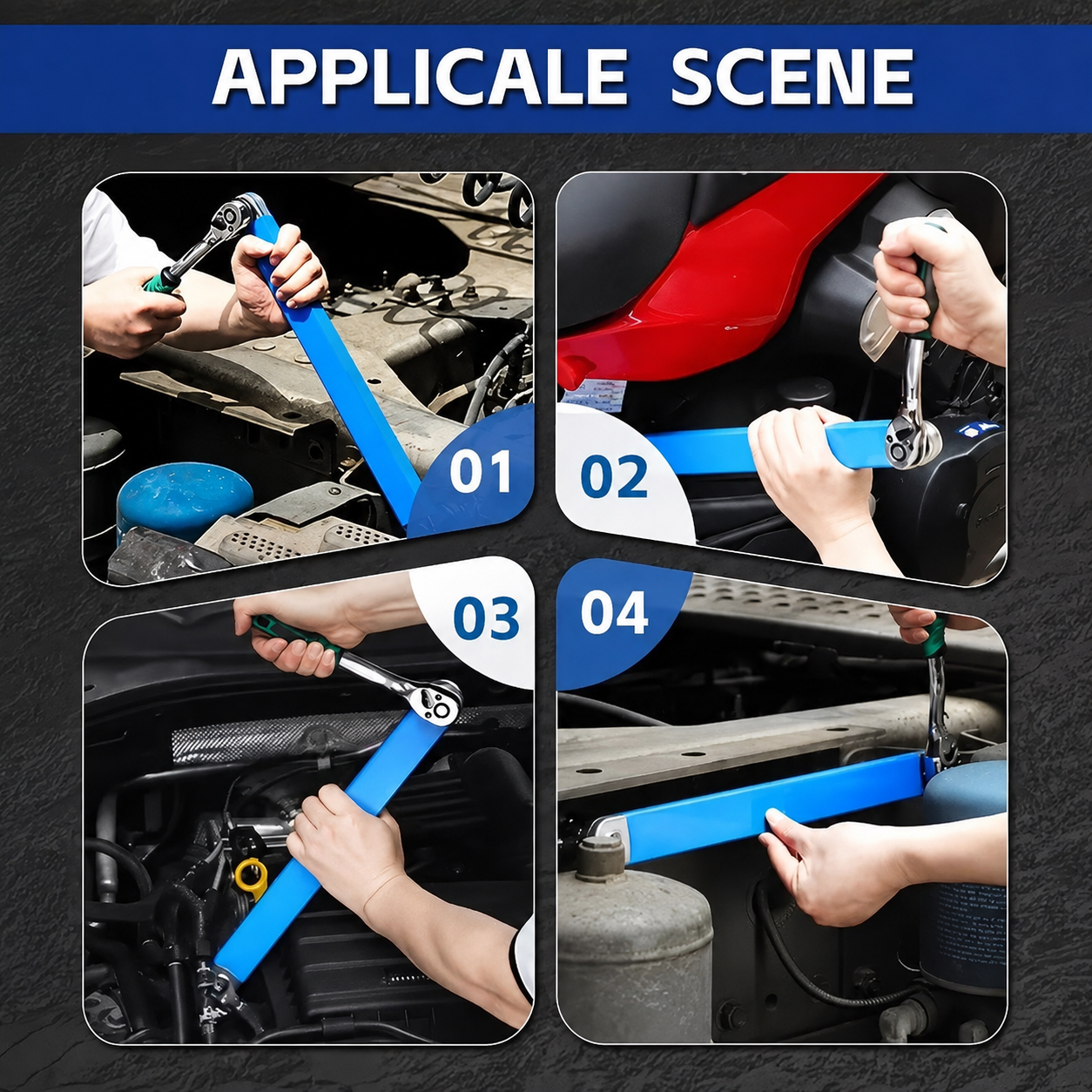 🔧 Offset Extension Wrench for Tight Spaces