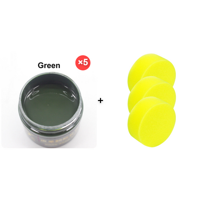 Professional leather coloring and repair