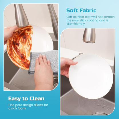 Double layer steel wire Dishcloths