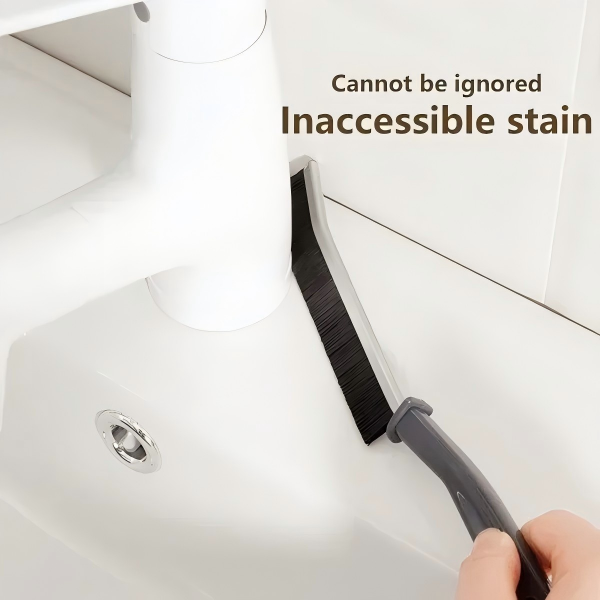 Hard-Bristled Crevice Cleaning Brush
