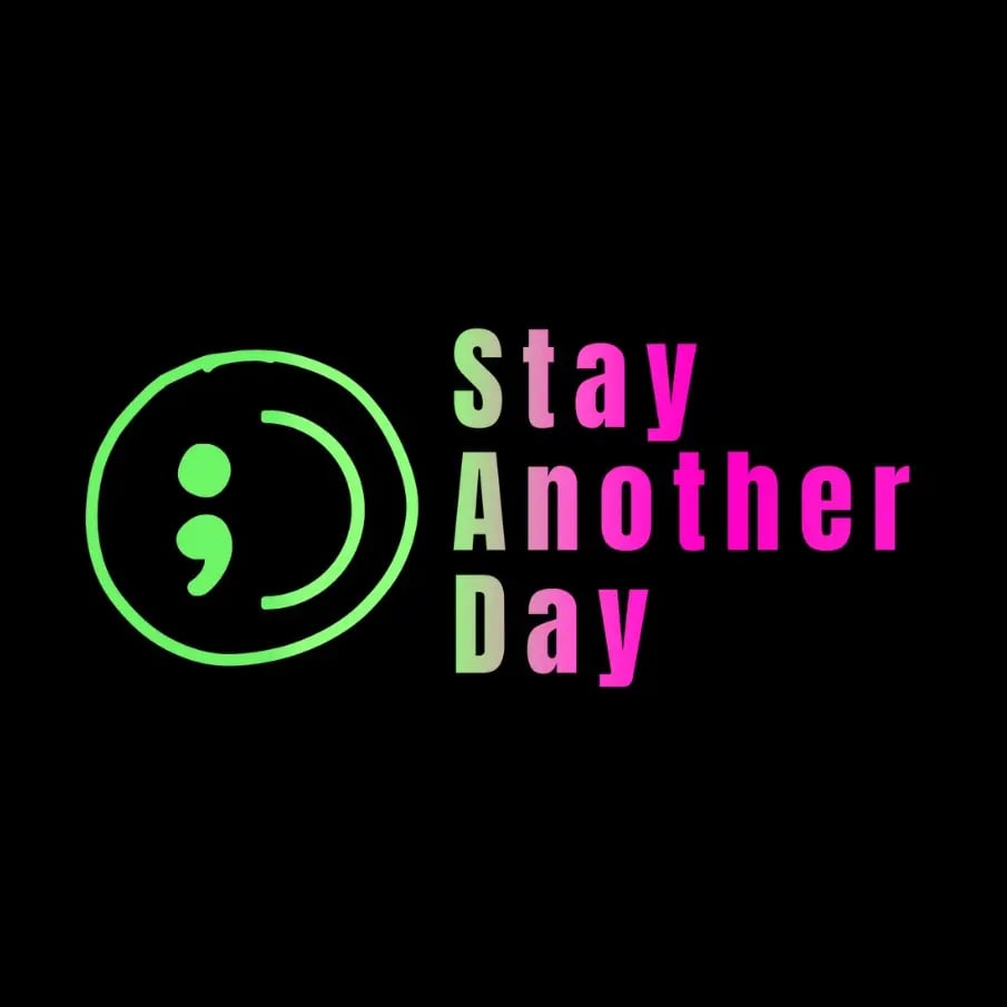 Share Pack SAD Mental Health Awareness Car Decal, 5 Pcs