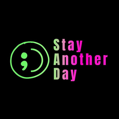 Share Pack SAD Mental Health Awareness Car Decal, 5 Pcs