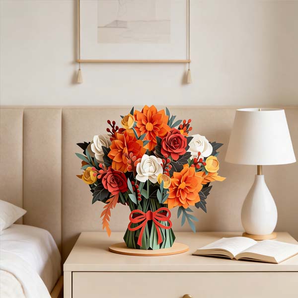 🌼💌 FOREVER-BLOOMING 3D VALENTINE'S POP-UP CARD