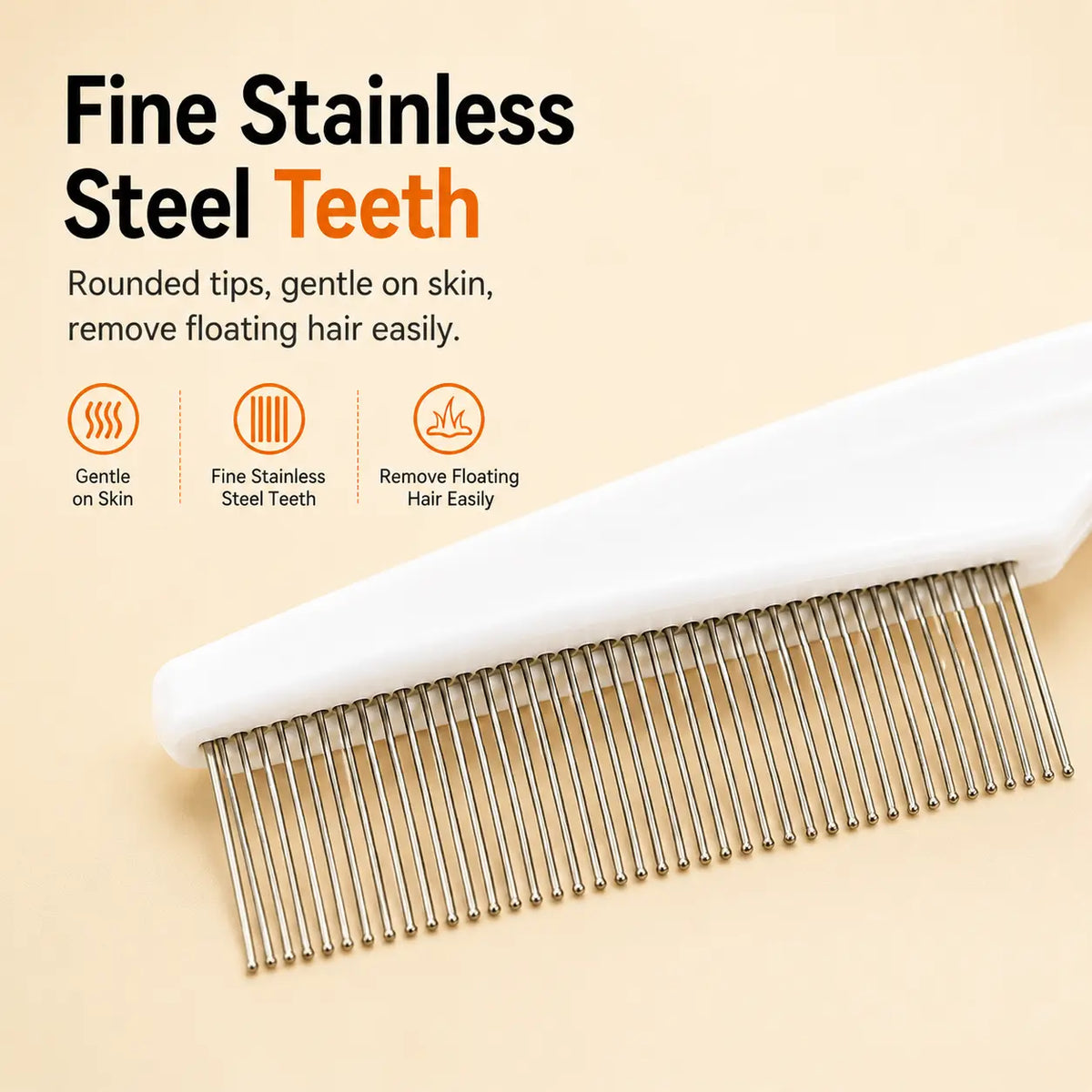 Pet Face Comb Set for Cats & Dogs, 2PCS