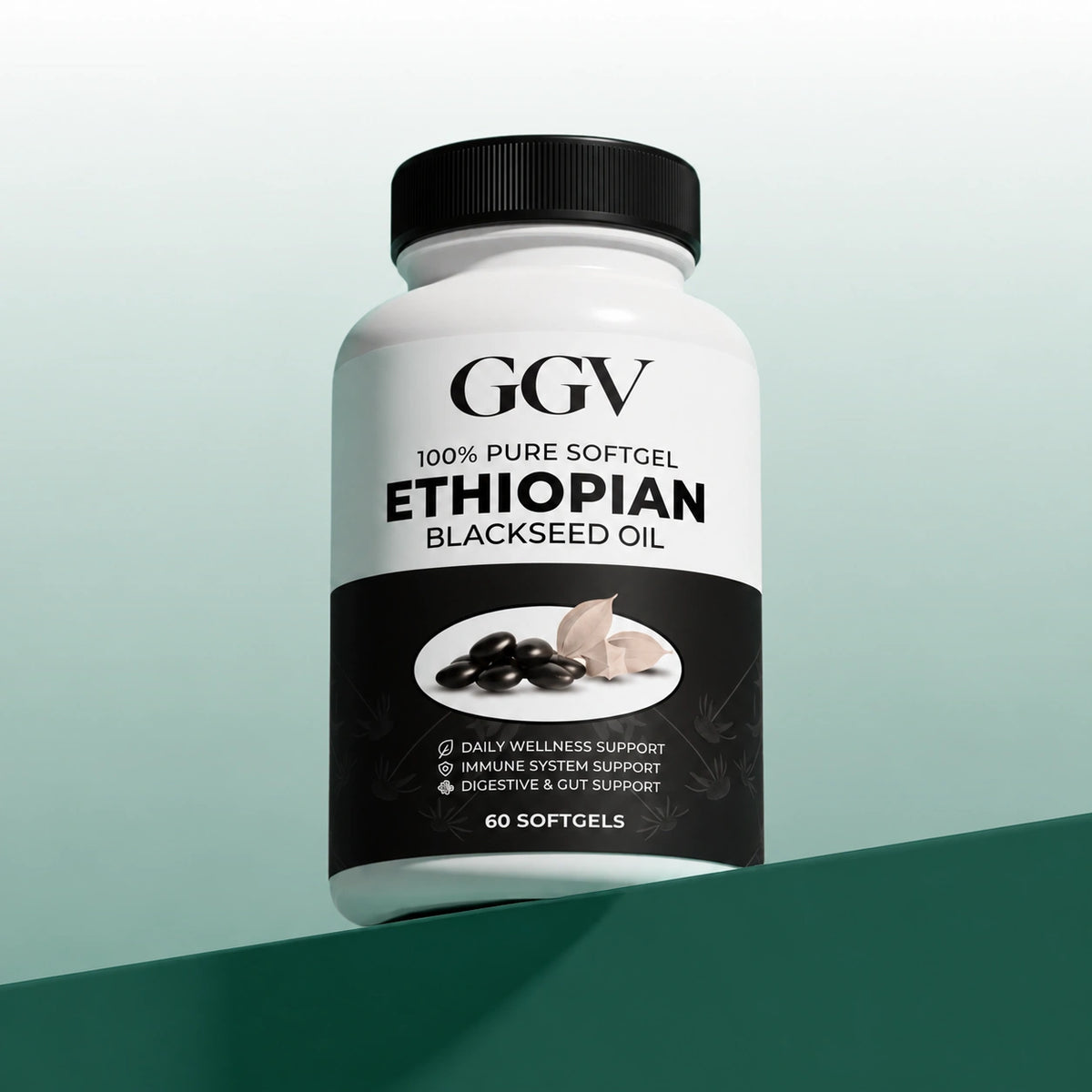 GGV Ethiopian Black Seed Oil Softgels - 60 Count
