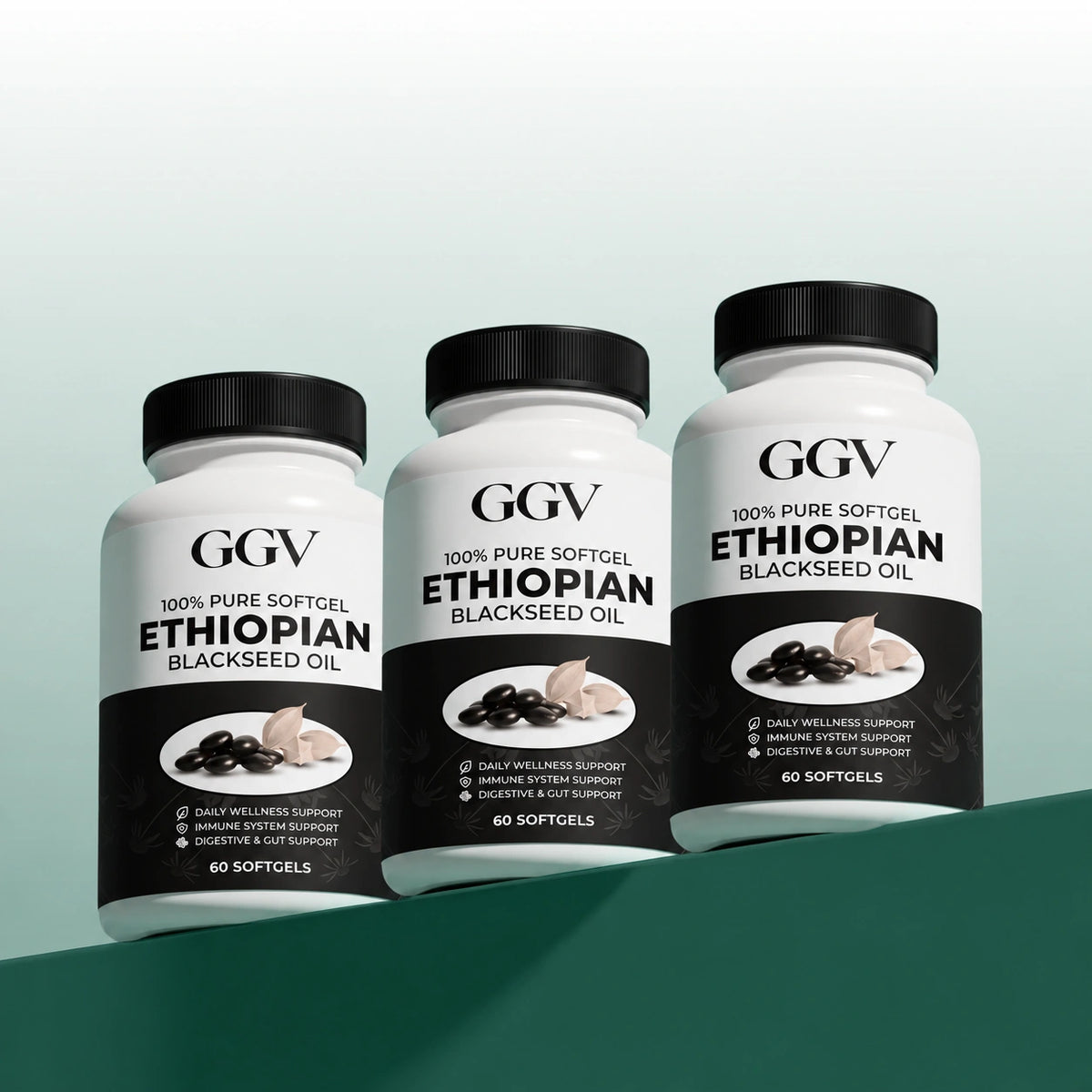 GGV Ethiopian Black Seed Oil Softgels - 60 Count