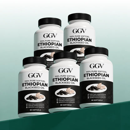 GGV Ethiopian Black Seed Oil Softgels - 60 Count