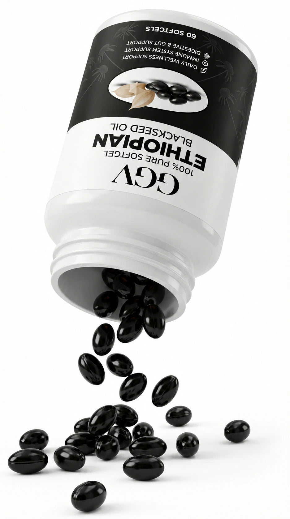 GGV Ethiopian Black Seed Oil softgels