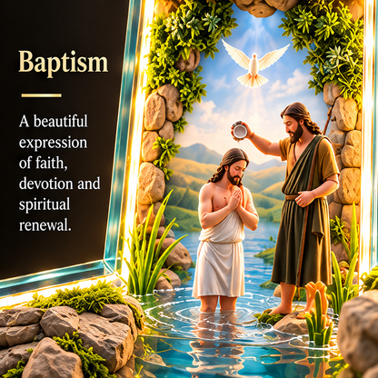 ✝️The Story of Jesus in 6 Scenes Cross Lamp