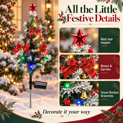 🎄 Solar Christmas Tree Lights