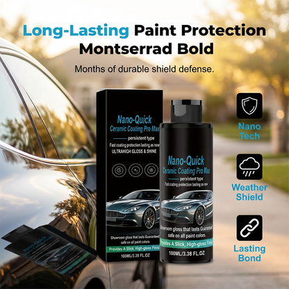 High-Gloss Hydrophobic Nano Ceramic Coating Spray