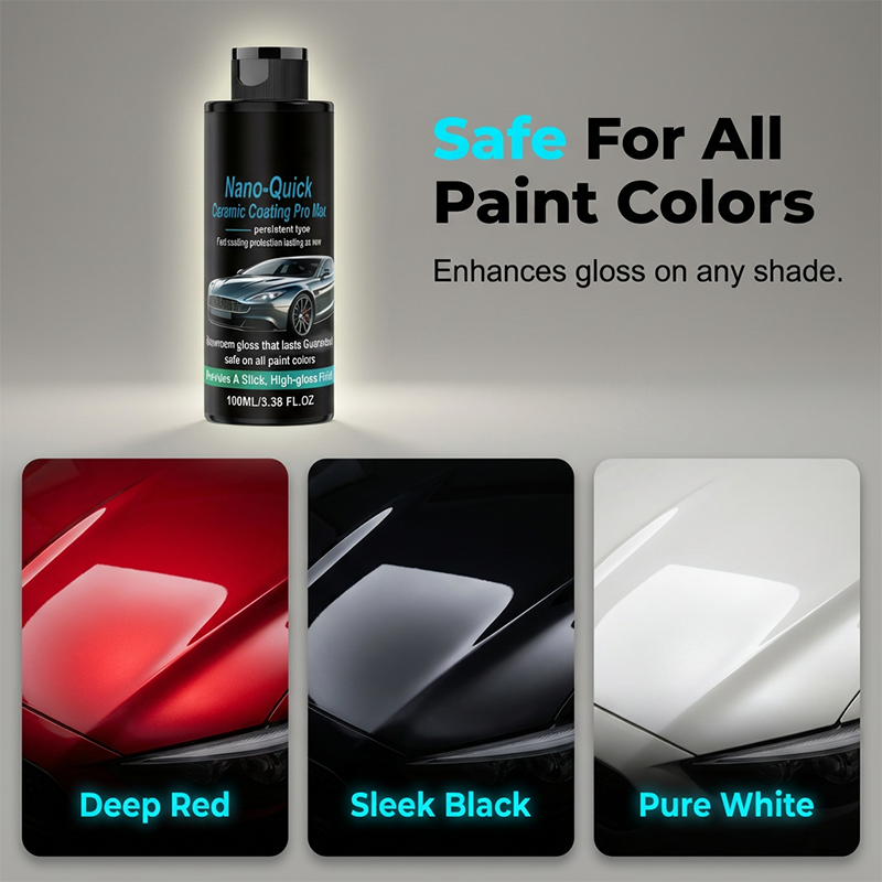 High-Gloss Hydrophobic Nano Ceramic Coating Spray