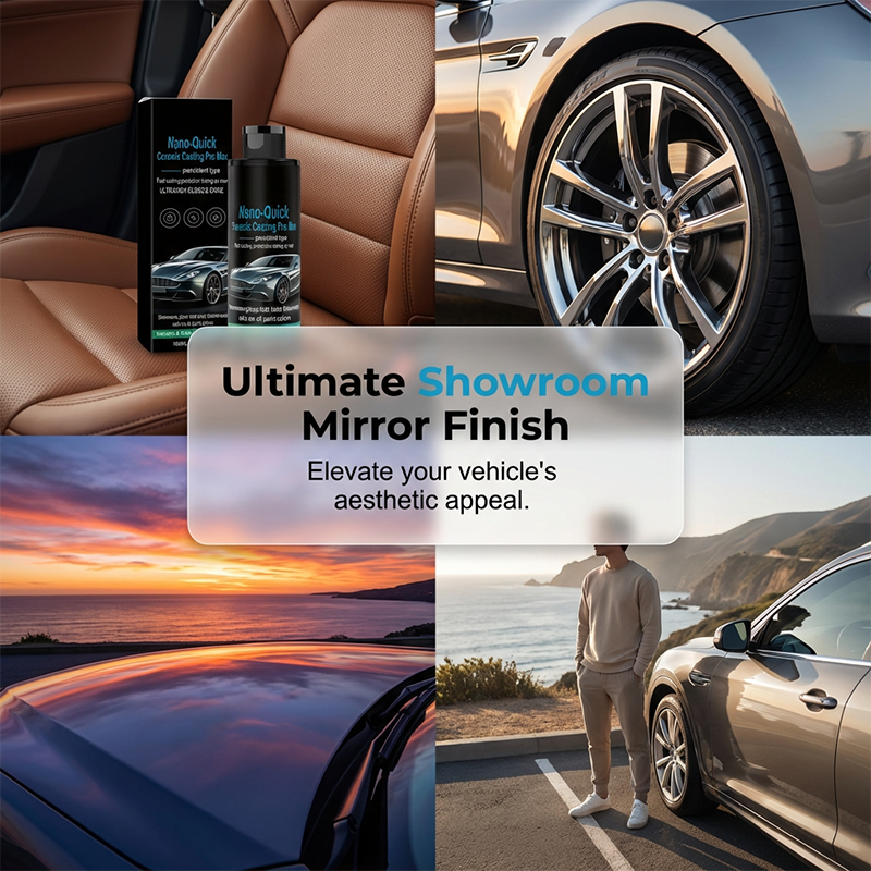 High-Gloss Hydrophobic Nano Ceramic Coating Spray