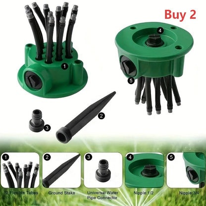 360° Adjustable Garden Irrigation Sprinkler