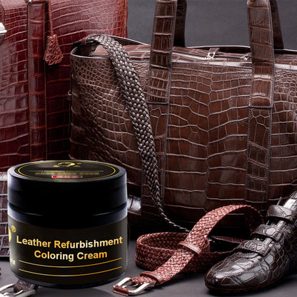 Professional leather coloring and repair