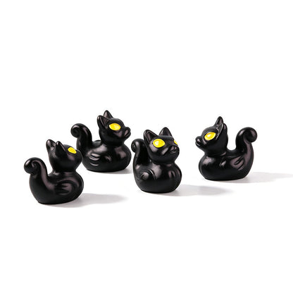 🎃40 Pcs Halloween Mini Resin Ducks (Devil, Ghost, & Skeleton Designs)