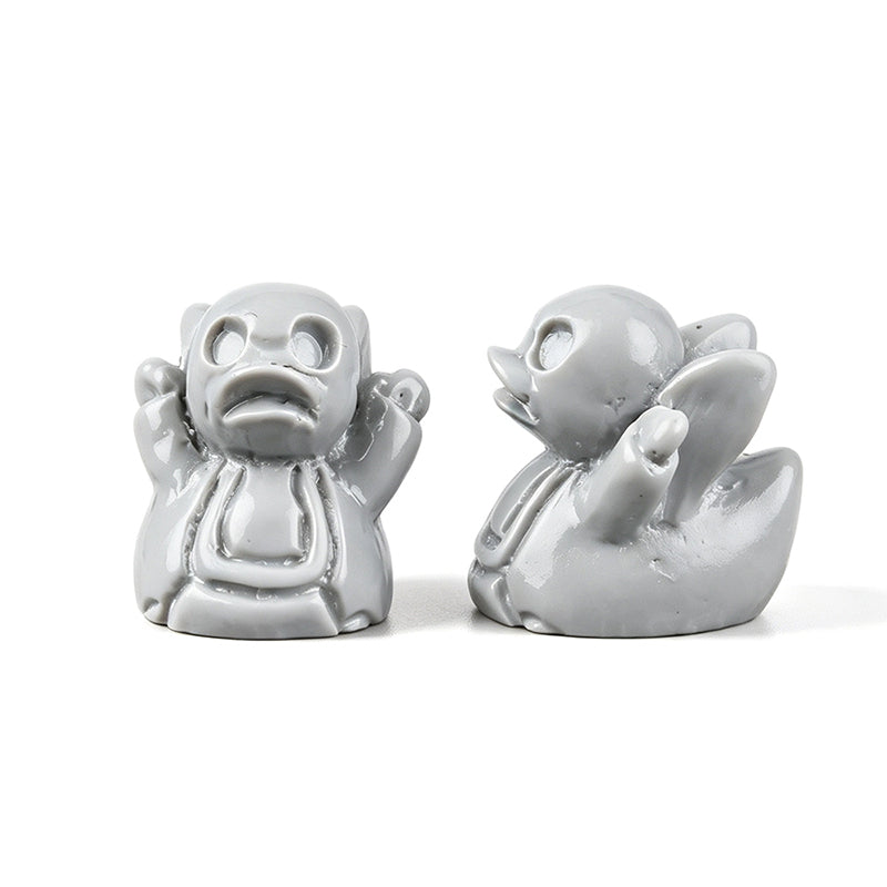 🎃40 Pcs Halloween Mini Resin Ducks (Devil, Ghost, & Skeleton Designs)
