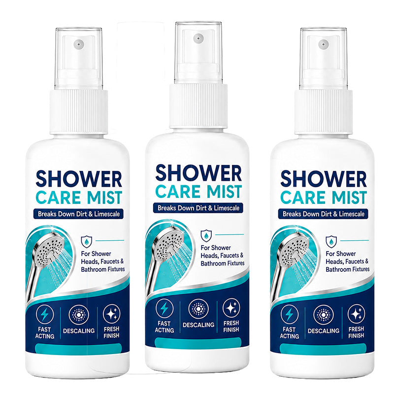 🚿✨Fast-Acting Shower Limescale Remover Spray, Cleans Hard Water Stains 🧼