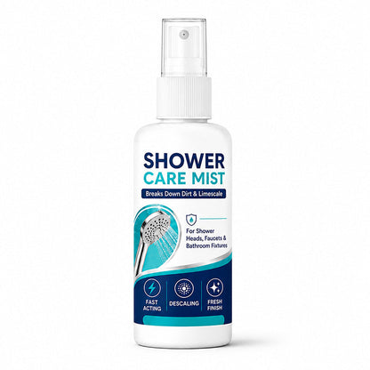 🚿✨Fast-Acting Shower Limescale Remover Spray, Cleans Hard Water Stains 🧼