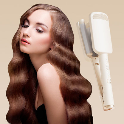 🌸 32mm Wavy Hair Curler – Big Bouncy Curls with 4 Heat Settings & Negative Ion Care