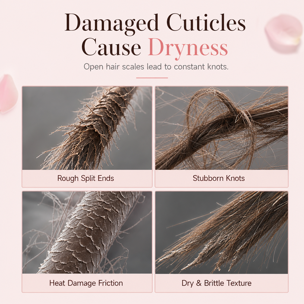 Smooth Damaged Hair Instantly! Moroccan Hair Oil Spray