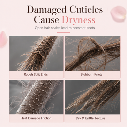 Smooth Damaged Hair Instantly! Moroccan Hair Oil Spray