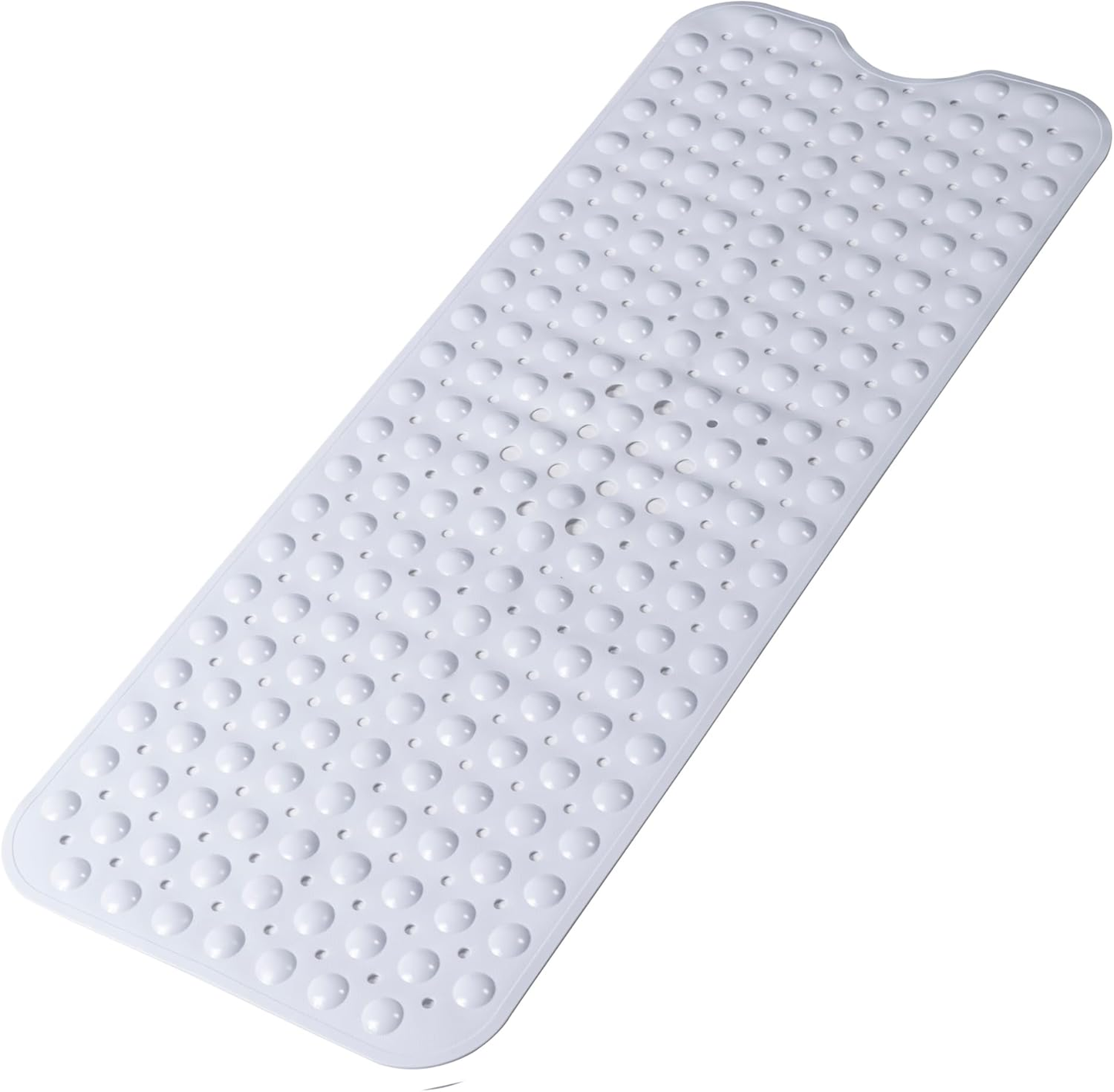 Anti-Slip Shower Mat with Suction Cups & Drain Holes